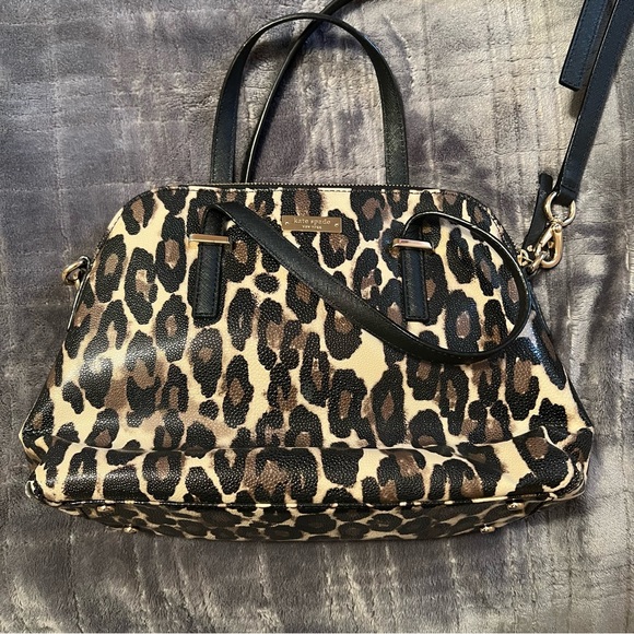 kate spade Bags Kate Spade Cheetah Print Shoulder Purse Poshmark